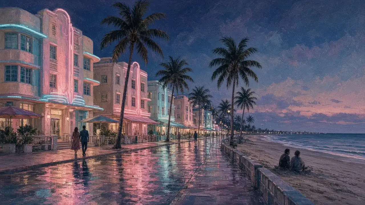 Poster illustration for GTA 6 Vice City — what is confirmed